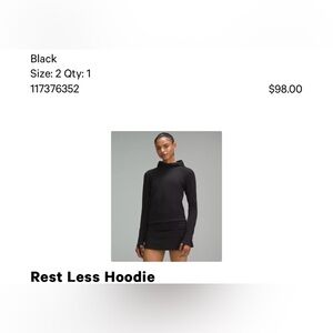 Lululemon Rest Less Hoodie